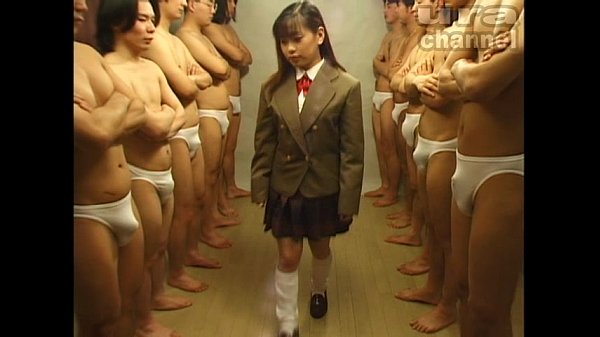 Bukkake Highschool Lesson  Japanese uncensored blowjob