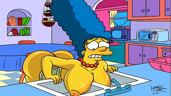 The Simpsons Hentai – Marge Sexy GIF